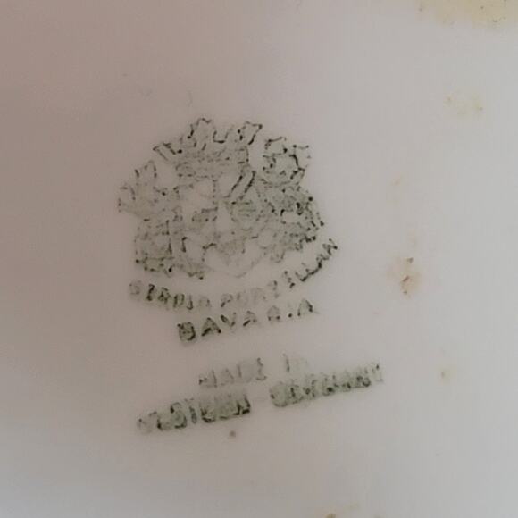 Gerold Porzellan Girl Feeding Geese #5245 Porcelain Figurine Bavaria W. Germany - Picture 11 of 11